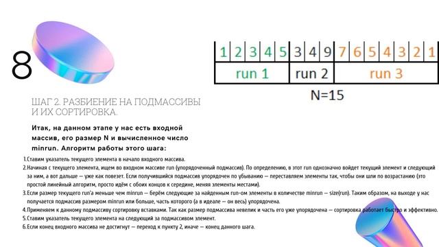 Timsort, java(Загидуллин Зиннур гр 11-103) смотреть онлайн