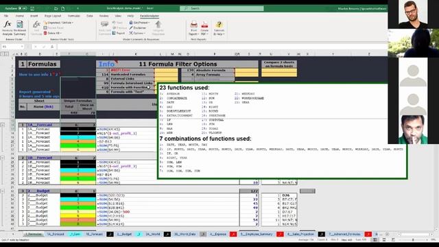 ExcelAnalyzer – Build better, faster and error-free spreadsheets (by Maarten Bessems) смотреть онлайн