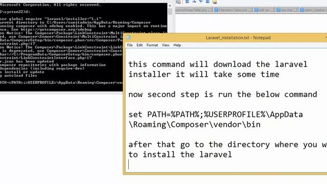 laravel 5.0 installation in 4 easy Steps смотреть онлайн