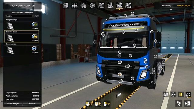 [ETS2 1.39.] Trucks Mod Volvo FM & FMX + Tons of Lights | Euro Truck Simulator 2 смотреть онлайн