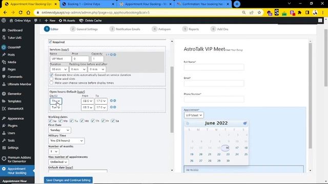 Create an Appointment Booking Website on WordPress for Free || Time Slot Booking System смотреть онлайн