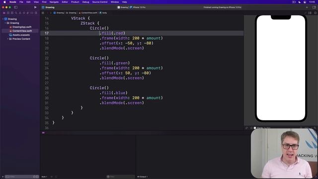 Special effects in SwiftUI: blurs, blending, and more – Drawing SwiftUI Tutorial 7/10 смотреть онлайн