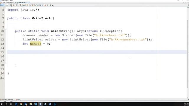 Northridge Programming Java How to write to text files смотреть онлайн
