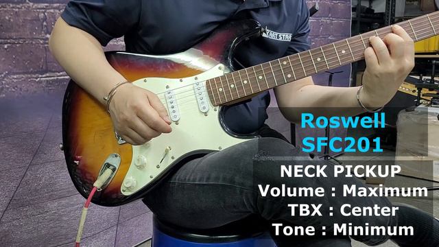 Roswell "SFC201" Preamp Kit Sound test смотреть онлайн