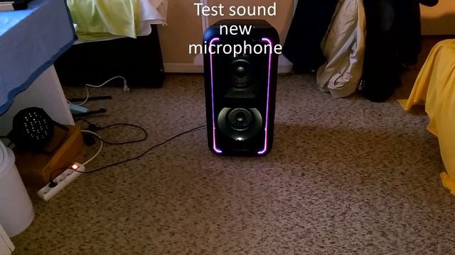 Sony GTK-XB7 - test sound new microphone ? смотреть онлайн