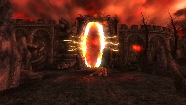 вон где нечисть хоронится, туда нам надо - The Elder Scrolls IV: Oblivion смотреть онлайн