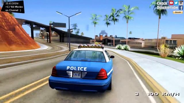 2003 Ford Crown Victoria Gotham City Police Unit - GTA MOD _REVIEW смотреть онлайн