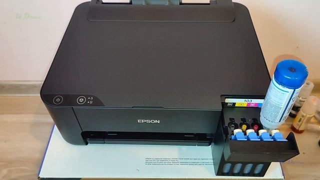Полный процесс установки Epson Принтер 3D смотреть онлайн