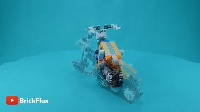 Lego Technic 42032 C Model Snow Bike смотреть онлайн