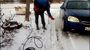Испытание мойки высокого давления Зубр П-195