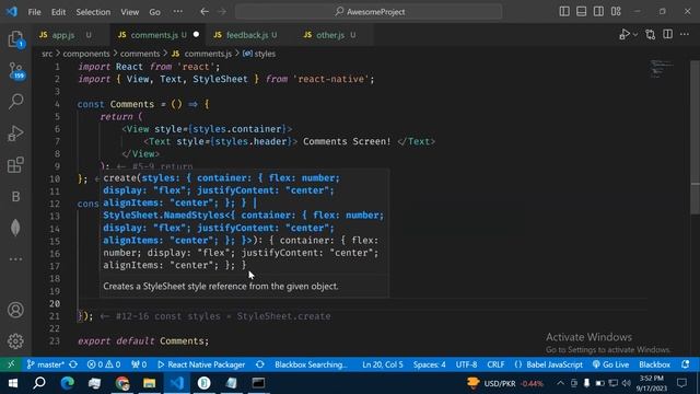 React Native Tutorial | Bottom Tabs Navigation Tutorial | Explained смотреть онлайн