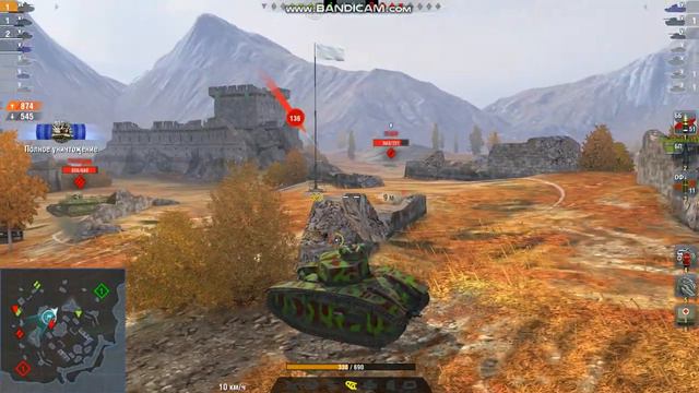 МАСТЕР НА СТОКЕ BDR G1 B | Глупые Враги (World of Tanks Blitz) #7 смотреть онлайн