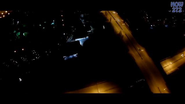 Cтарый Оскол полет ночью|Night Stary Oskol flight|hubsan X4 501S смотреть онлайн