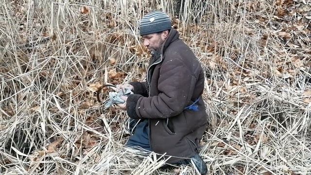 ?⛺Землянка в лесу. ???Живу один в лесу в лесной землянке. Лесные люди. Лесной бомж в деревне. смотреть онлайн