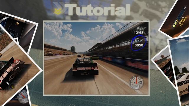 NASCAR The Game 2011 Tutorials Part 2 - HUD & Rewind смотреть онлайн