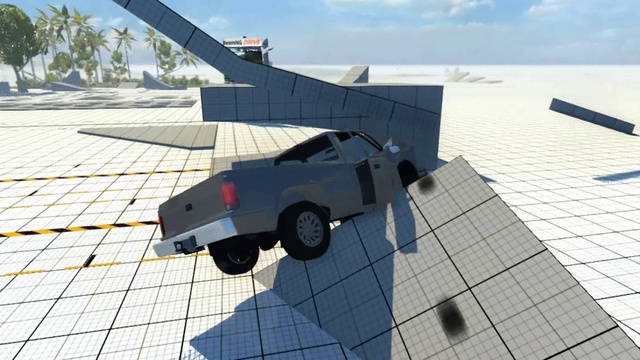 BeamNG DRIVE Tech Demo - обзор смотреть онлайн