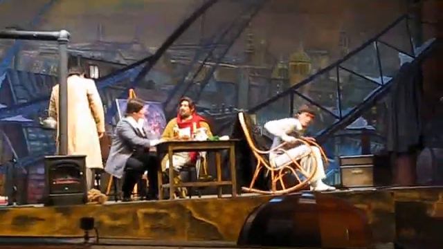 Vladimir Kozlov v roli Shonara v opere "Bogema", 2009, XATOB смотреть онлайн