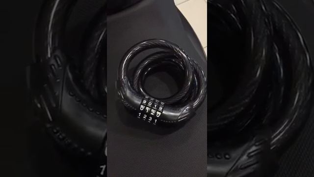 Краткий обзор противоугонного троса с кодовым замком смотреть онлайн