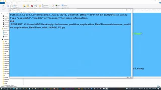 Python: Amazing Mouse Position Application in RealTime смотреть онлайн