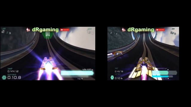 Wipeout Pulse PSP vs PS2 Comparison смотреть онлайн