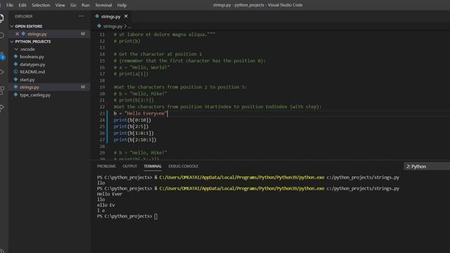 PYTHON MADE SIMPLE: 11-PYTHON STRINGS смотреть онлайн