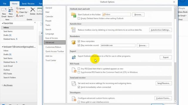 How to auto archive email in Outlook 2016 (Local Machine) смотреть онлайн