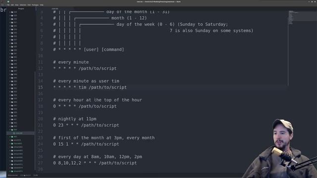 Linux, Unix, macOS Cron Jobs смотреть онлайн