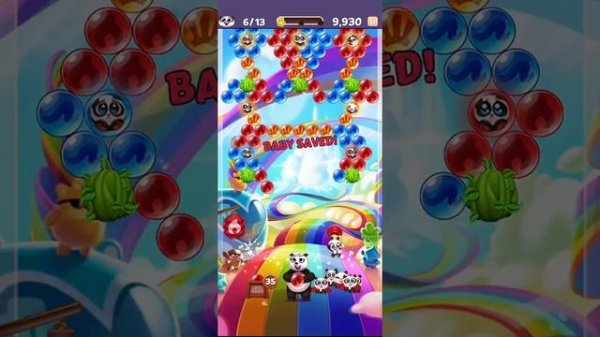 Panda Pop Bubble Shooter - Level 1 to 15 HD Gameplay || #GamePointPK