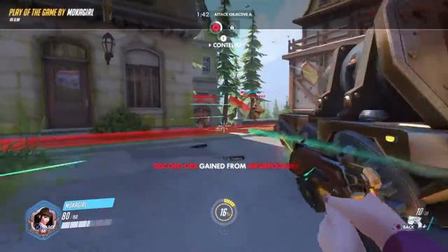 FLYING MEKA KILLS POTG with D.Va | Moka Plays: Overwatch смотреть онлайн