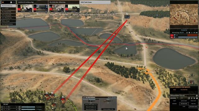 Steel Division 2 Gameplay Death on the Vistula Campaign 22 смотреть онлайн