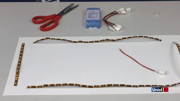 Монтаж светодиодной ленты Uniel