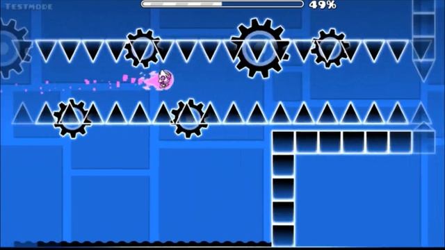 ([almost] XL) Demon Layout: Monkey Business by Puzzleguy (Geometry Dash) (badly cut) смотреть онлайн
