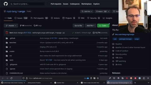 Setting up CI and property testing for a Rust crate смотреть онлайн