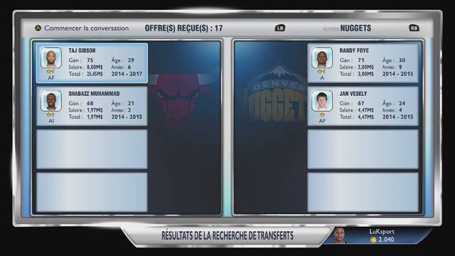 [FR] NBA 2K14 L'HEURE DE LA DRAFT - Intersaison PART 1 - My Gm смотреть онлайн