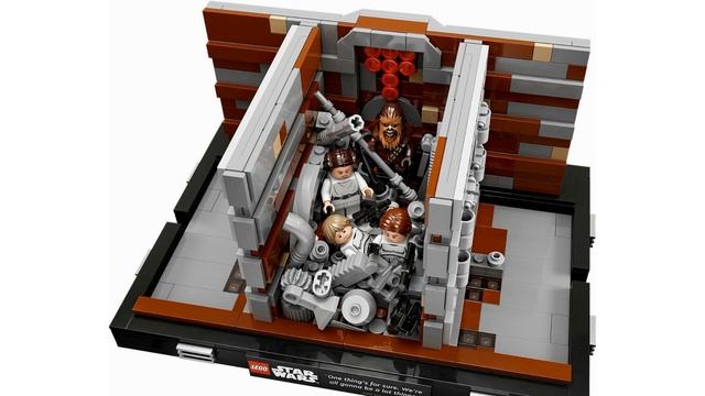 LEGO Star Wars Диорамы 2022 Trash Compactor, Trench Run, Dagobah Jedi Training смотреть онлайн