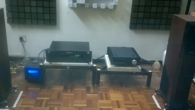 hifi setup AVI amp, ARC CD player and Mission 782 смотреть онлайн