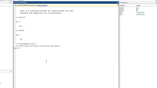 Calculating Shear and Moment Diagrams in Matlab from Singularity Functions смотреть онлайн