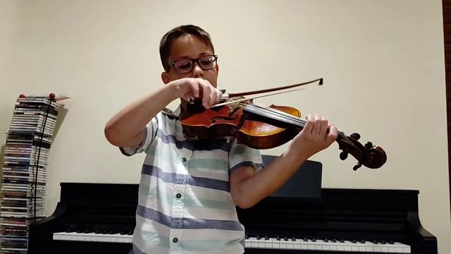 Franz Wohlfahrt op. 45 violin Etude no. 43 by Diego Varela смотреть онлайн