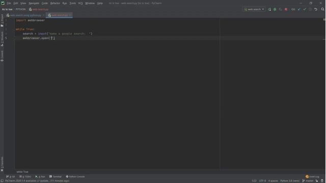 MAKE A SIMPLE WEB SEARCH USING PYTHON UNDER 5 LINES смотреть онлайн