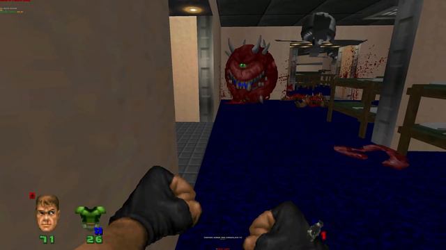 Brutal Doom Co-op Online Glory Kills Fatalities - 1440p смотреть онлайн