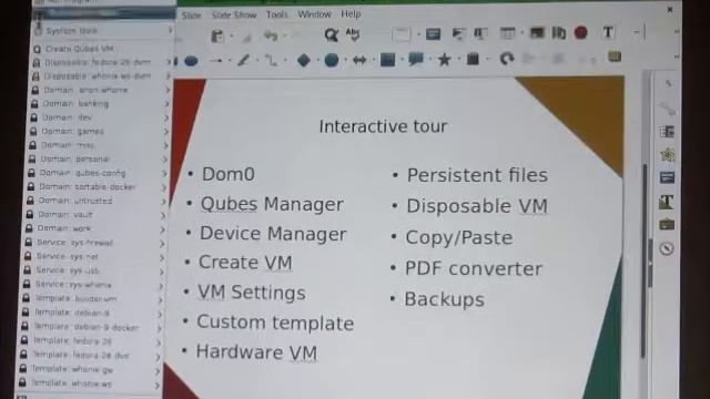 Qubes OS introduction. A secure Operating System overview & interactive tour. смотреть онлайн