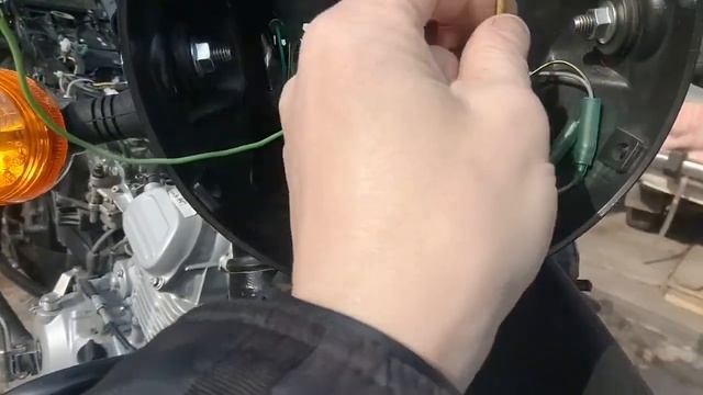 как отключить свет Bajaj Boxer + схема. смотреть онлайн
