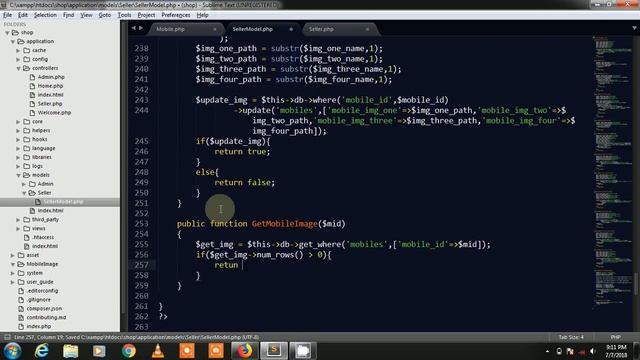 E-commerce Project in Code-igniter Framework Part-62 ( Show Multiple Image in Mobile upload Page ) смотреть онлайн