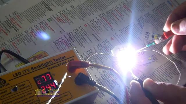 LED TESTER XY284-GHB тестер светодиодов и линеек смотреть онлайн