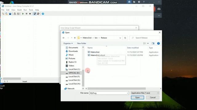 Installing and creating an executable (.exe) file using Inno Setup смотреть онлайн