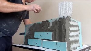 декоративный кирпич из гипсокартона своими руками ч. 1