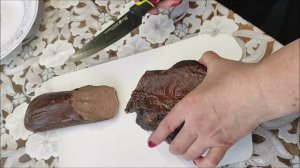 Язык горячего копчения.Коптильня для горячего и холодного копчения.Коптим дома.