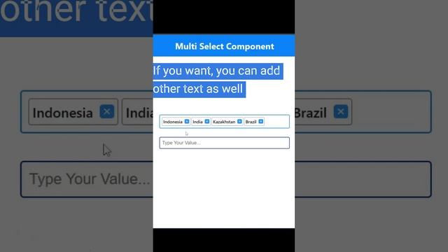 Multi Select Component | React | Typescript смотреть онлайн