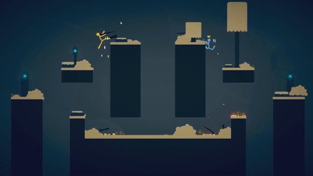 Мой друг, это Нео из матрицы!? в (Stick Fight: The Game) смотреть онлайн