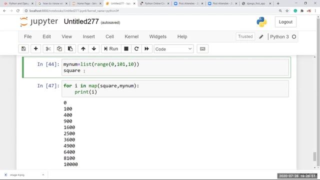 Class 27 ( 7.00 pm batch ) Python map and filter function смотреть онлайн